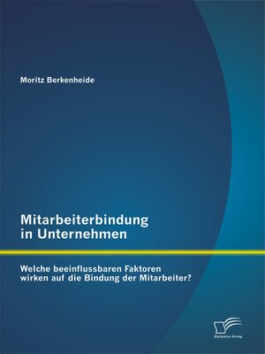 cover image of Mitarbeiterbindung in Unternehmen